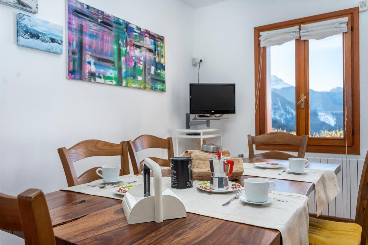הוילה Ligosullo Panoramic House Carnia - Mountain View Apt With Parking And Terraces מראה חיצוני תמונה