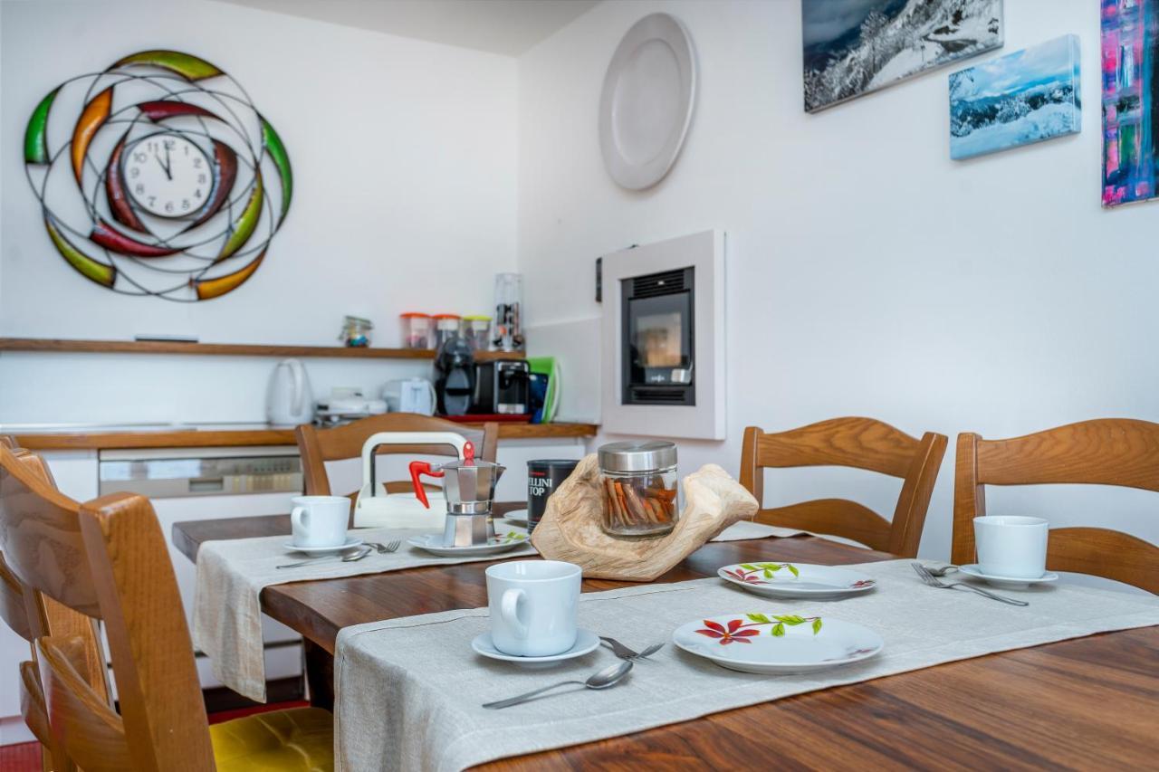 הוילה Ligosullo Panoramic House Carnia - Mountain View Apt With Parking And Terraces מראה חיצוני תמונה